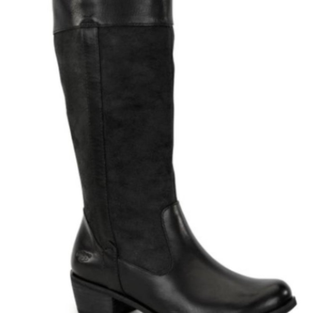 UGG Women's Cassis Black Leather Boot